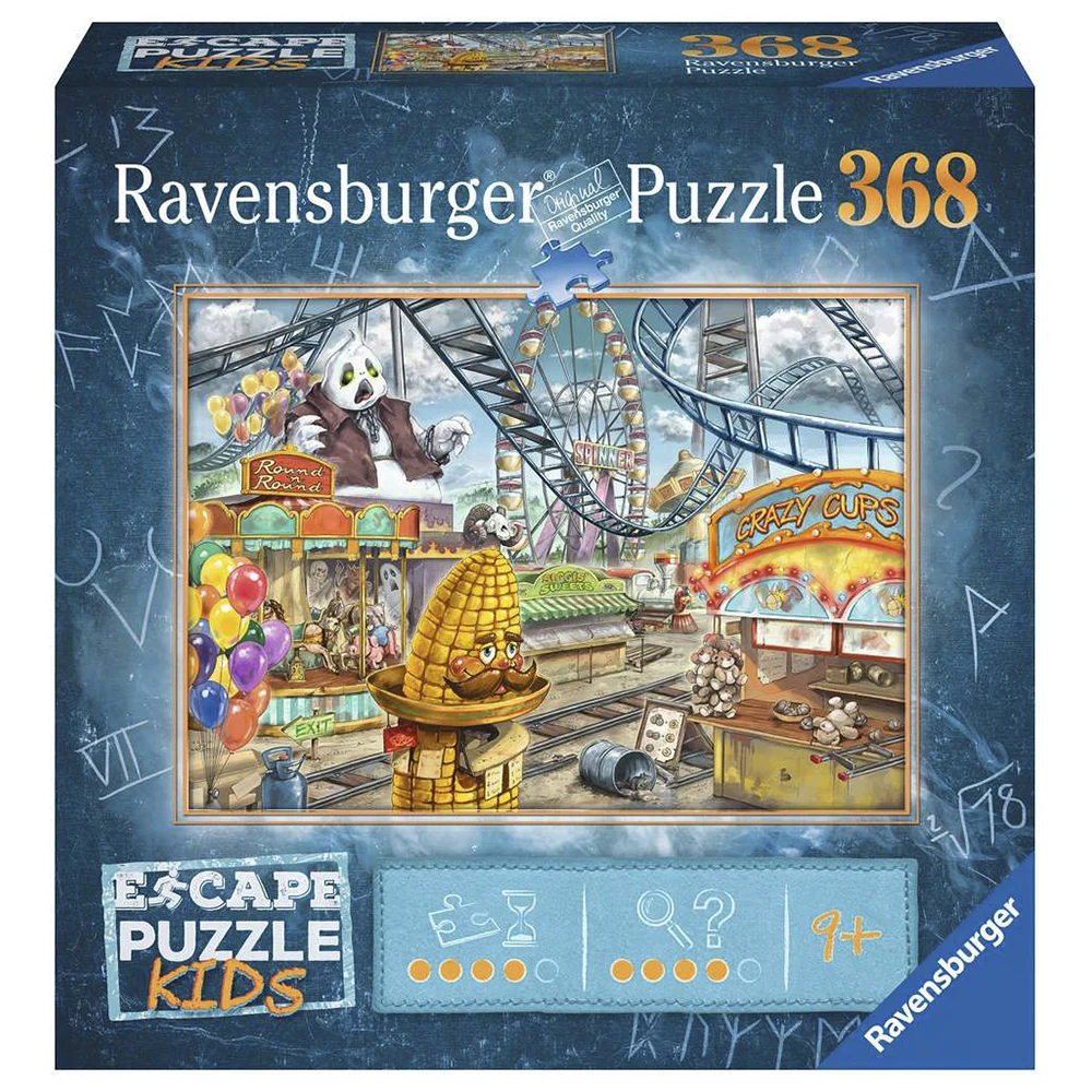 Escape Puzzle Kids-amusement park 368 pieces, Ravensburger, 12936, original, toys, Kids, girls, gifts, collector, shop, new, games, family, Puzzle