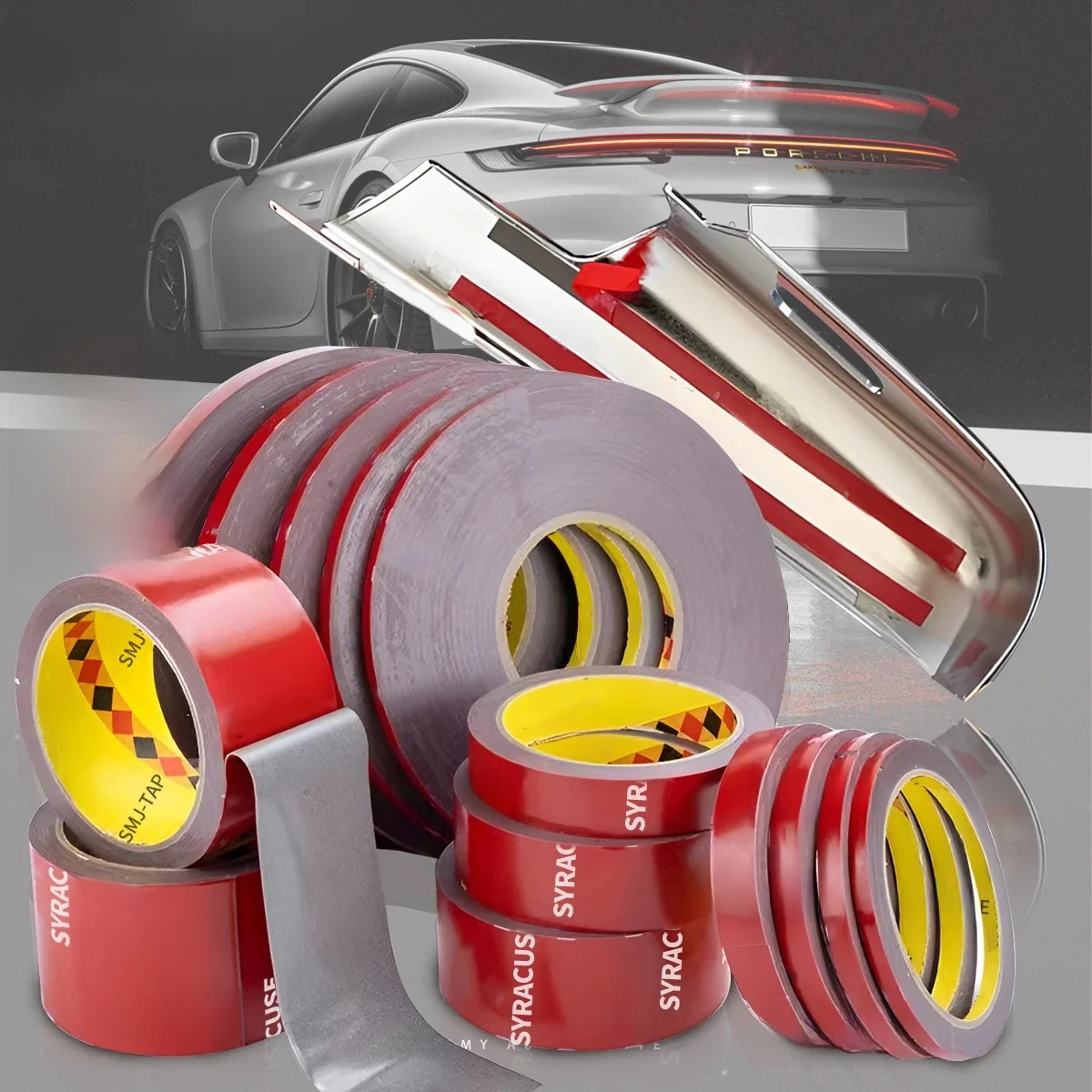 Ruban adhésif double face pour le bain, haute viscosité, usage automobile, haute température, partenaire de degré, patch adhésif