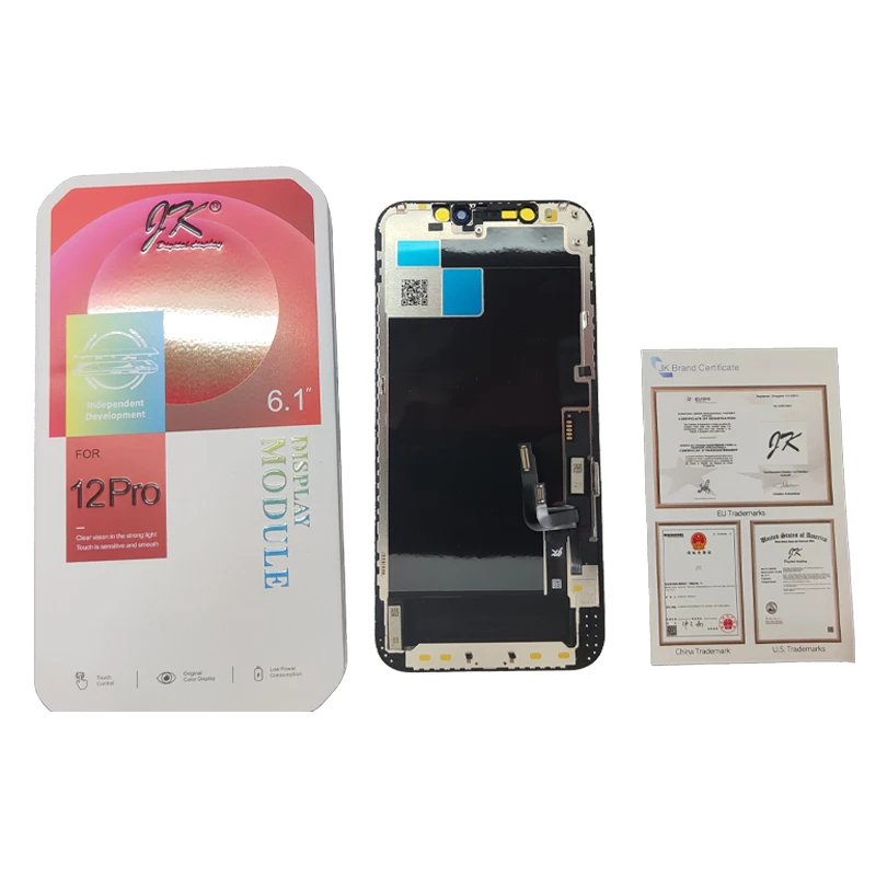 2Pcs JK Incell LCD for Iphone 12 12 Pro Lcd Touch Screen Replacement For Iphone 12 Pro Max Display Replacement