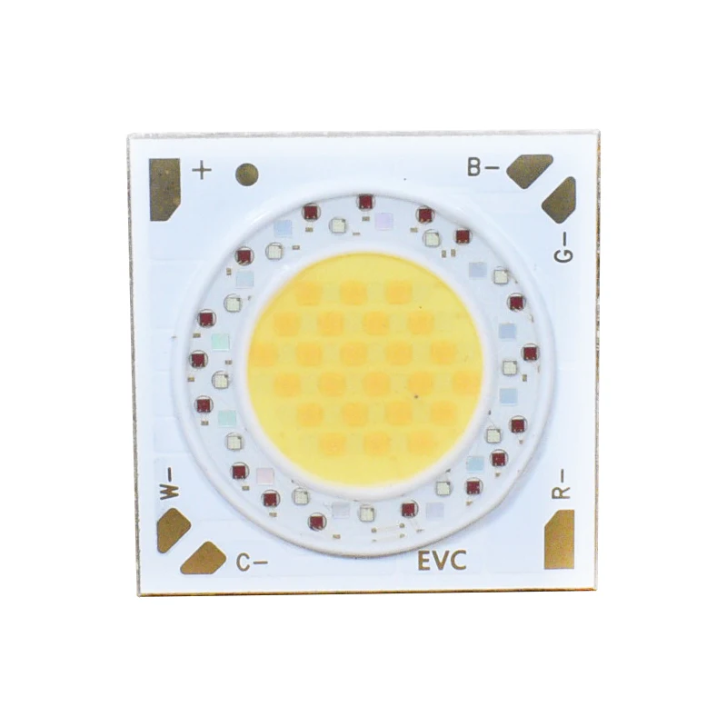 Chip LED RGBWC COB pequeño 5 en 1 para fotografía, fuente de luz de escenario de 86W, 90Ra para focos de Video, Downlights, equipo fotográfico