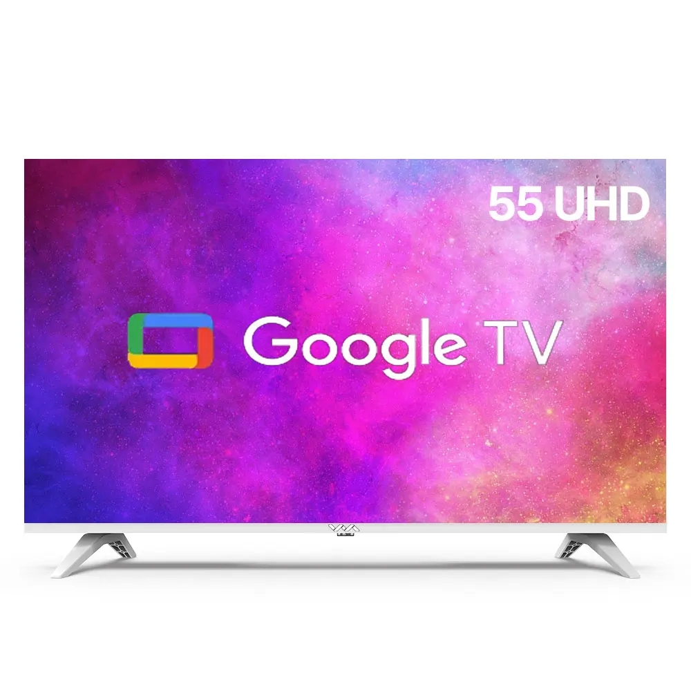 [Domestic Sending] WASABI MANGO 55 inch 4K UHD TV Google 3.0 OS Smart TV UGP552W Wagle Wagle Play White