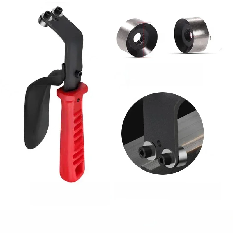 DB1000 Sheet Metal Deburring Trimming Scraper Tool 0-12mm Range Burr Trimming Cutter  Double Sided Trimmer BN8010 Blades — zdjęcie 2