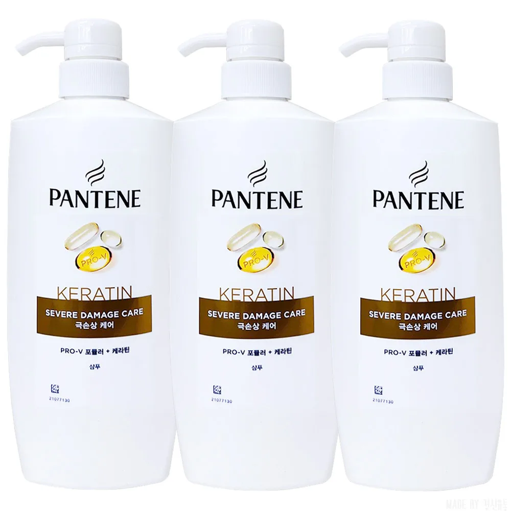3 pantin champú pole damage, 750ml