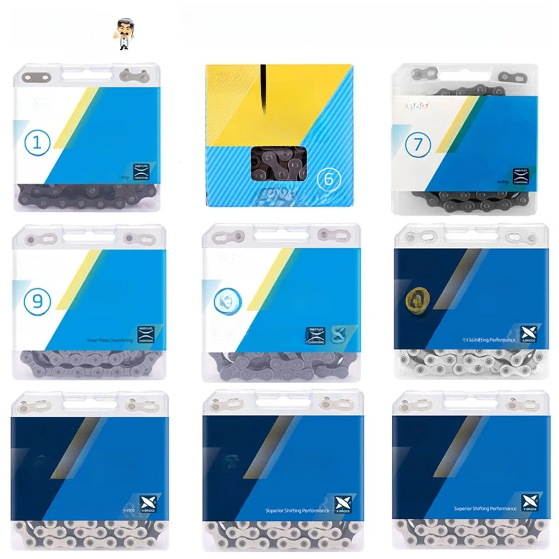 AliExpress KMC MTB Chain 1 6 7 8 9 10 11 12 Speed Bicycle Chain Single Speed City Bike Chains X8 X9 X10 X11 X12 Cycing Parts for Shimano