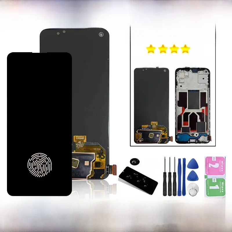 Super AMOLED do Oppo Realme GT Master Edition RMX3363, RMX3360 Ekran LCD Wyświetlacz Panel Dotykowy Digitizer Zespół — zdjęcie produktu 7