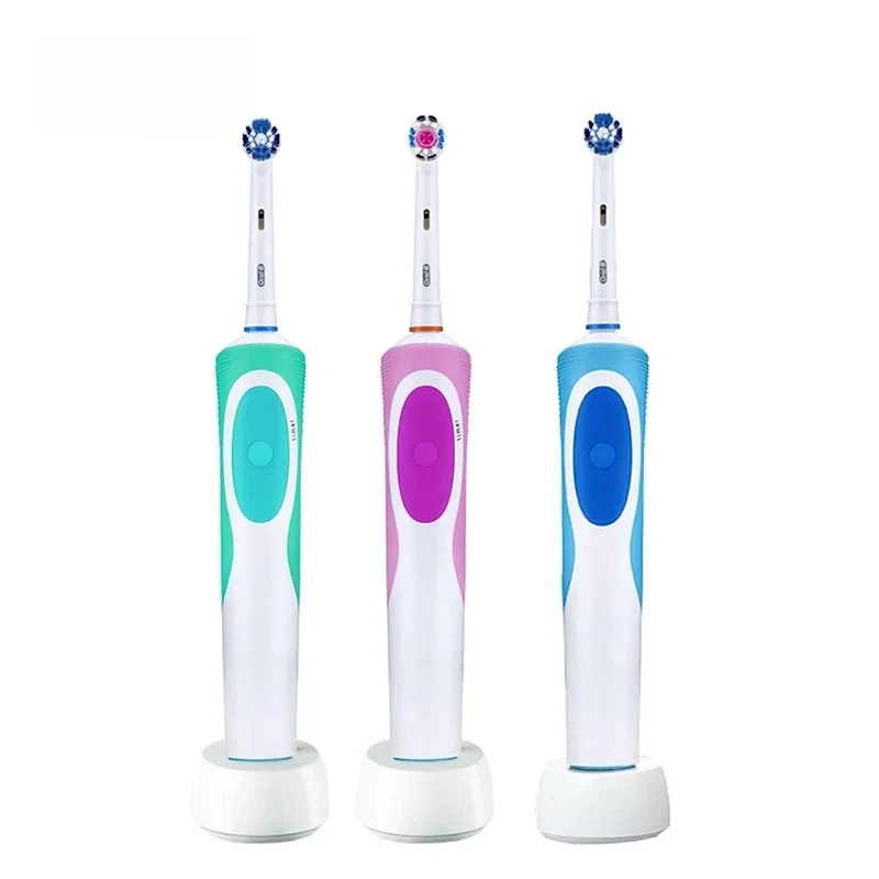 Original oral b escova de dentes elétrica vitalidade rotativa escovas recarregável escova de dentes