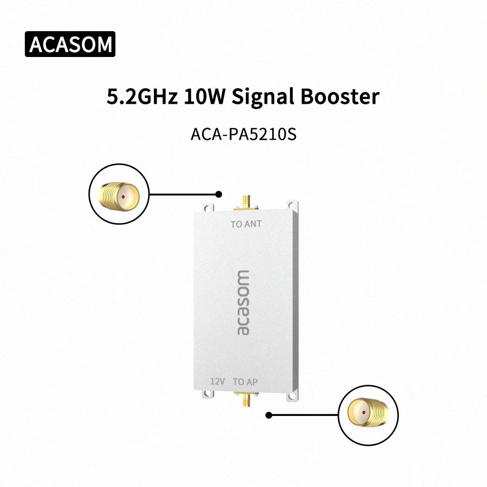 Imagem -04 - Dji Drone Mavic Fantasma Avata Fpv Amplificador de Sinal Signal Booster Extensor de Alcance 5.2ghz 10w