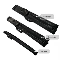 Billiards cue bag, 2 holes, 4 holes, and 6 holes. Billiards cue bag, soft bag, portable billiard bag 2x2 billard cue bag