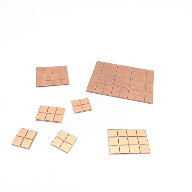 100 sztuk FR4 PCB 6.5*7mm dwustronnie miedzi platerowane płyty DIY zestaw PCB laminat obwodami 0.65x0.7cm 6.5x7x1.0mm — zdjęcie 2