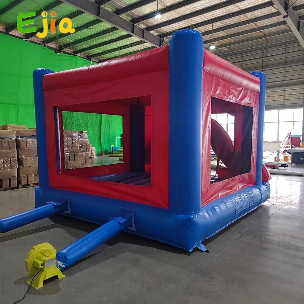 Stock 13ft 3D Cartoon Commercial Grade Inflatable Bounce House with inside Pillar For Kids   Outdoor Indoor Birthday Party, Rent