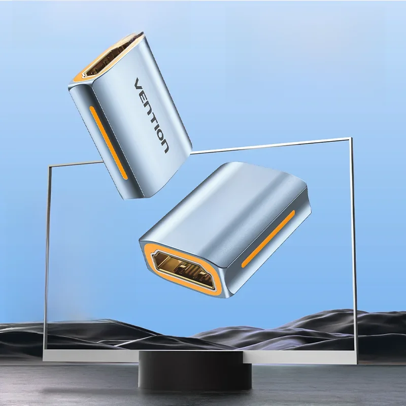 Vention 8K HDMI Extender HDMI Female to Female Connector 8K60Hz HDMI 2.1 Coupler Extension Adapter for PS4 HDTV Roku TV Stick PC