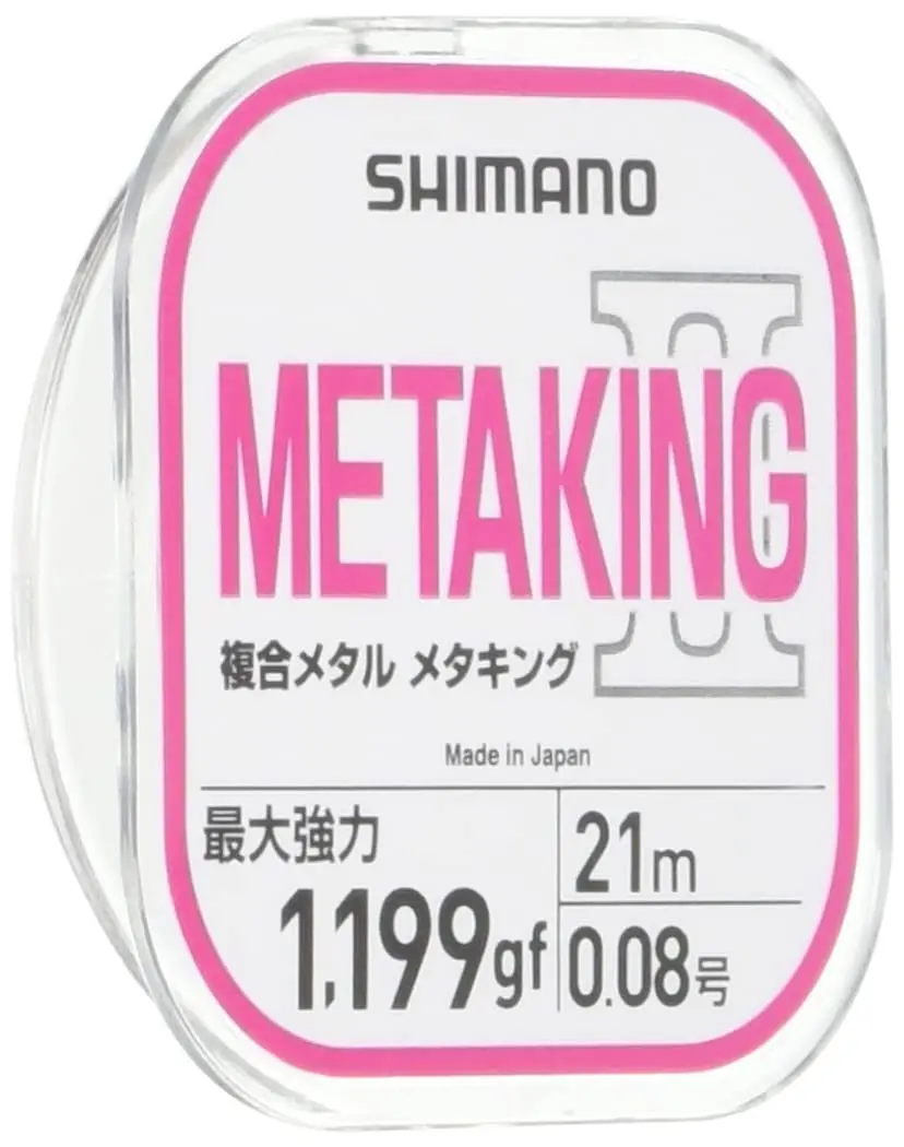 SHIMANO Metal Line Meta King II 2021 LG-A21U Pink 21m – מדריך מפורט למשתמשים מנוסים בקרישת דגים