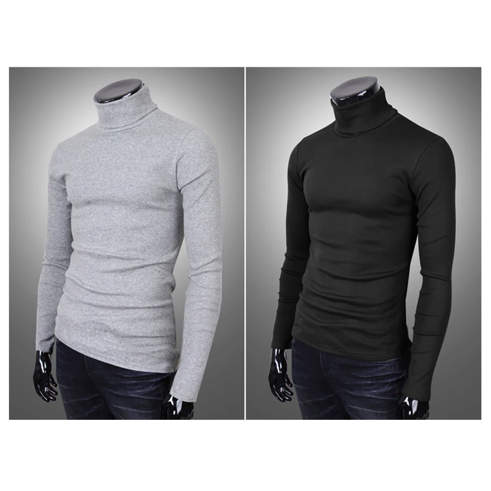 [Arreiz] Domestic production men's neck Pola turtleneck T-shirt