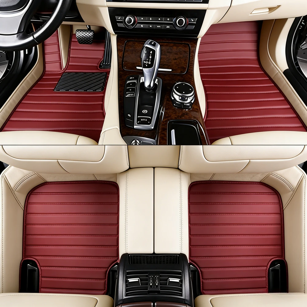 Tapis de voiture personnalisés en direct d'usine pour Alfa Romeo GTV 916 2.0L 1995-2005, 2 places, couverture complète, en cuir imperméable, accessoires intérieurs, protection toutes saisons, antidérapant
