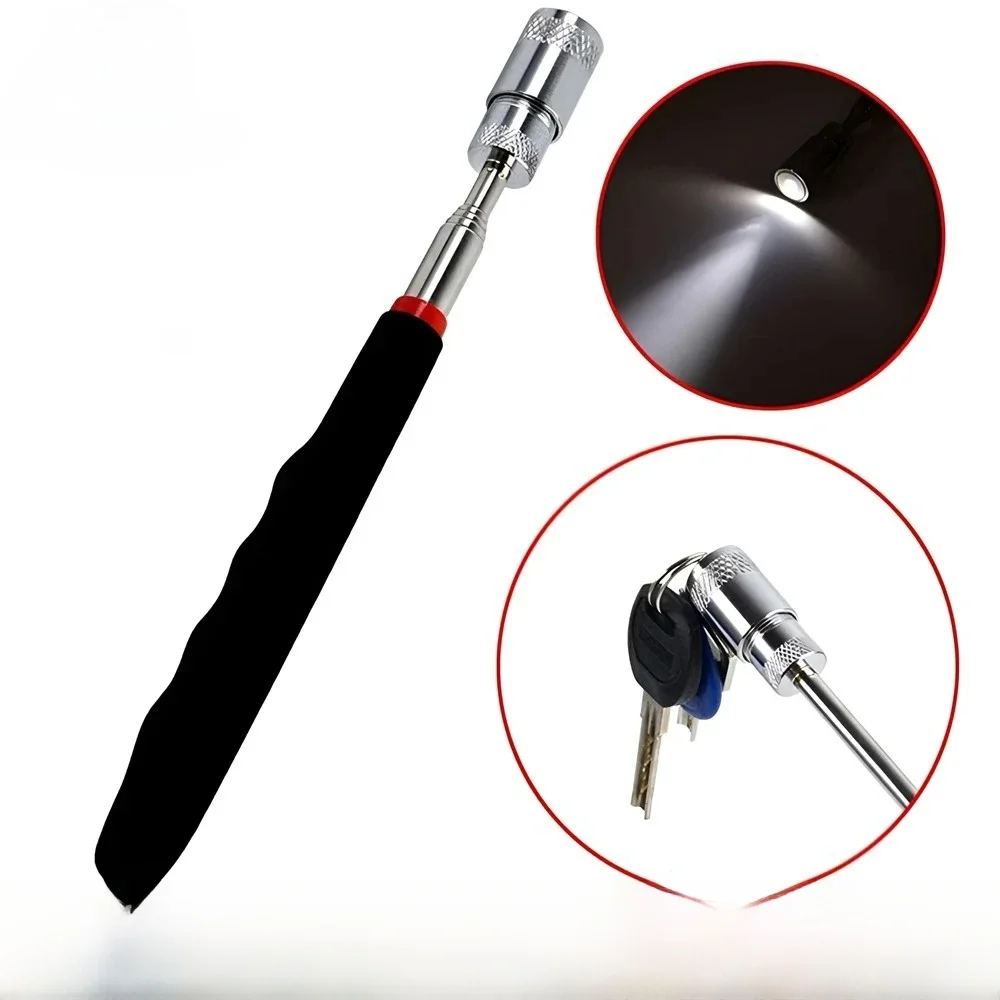 Telescopische magnetische pen Uitschuifbare pick-up staafstok met lichte mini draagbare magneet Pick-up tool voor het oppakken van schroeven Moer Bol - afbeelding 2