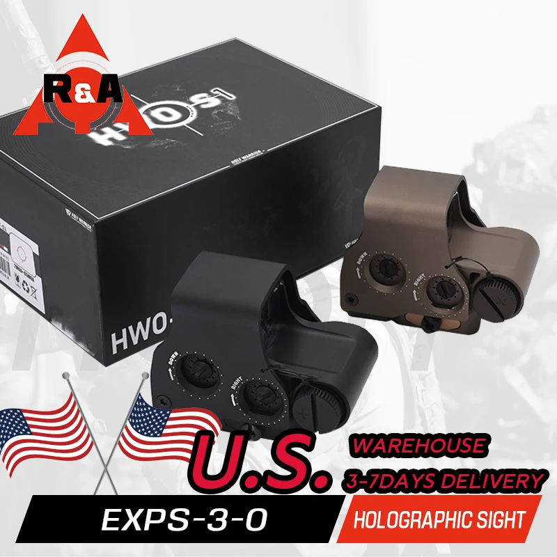 الأسهم الأمريكية المحارب المقدس S1 EXPS-3-0 NV وظيفة 558 المجسم ريد دوت البصر للصيد الادسنس مع علامات أصلية كاملة