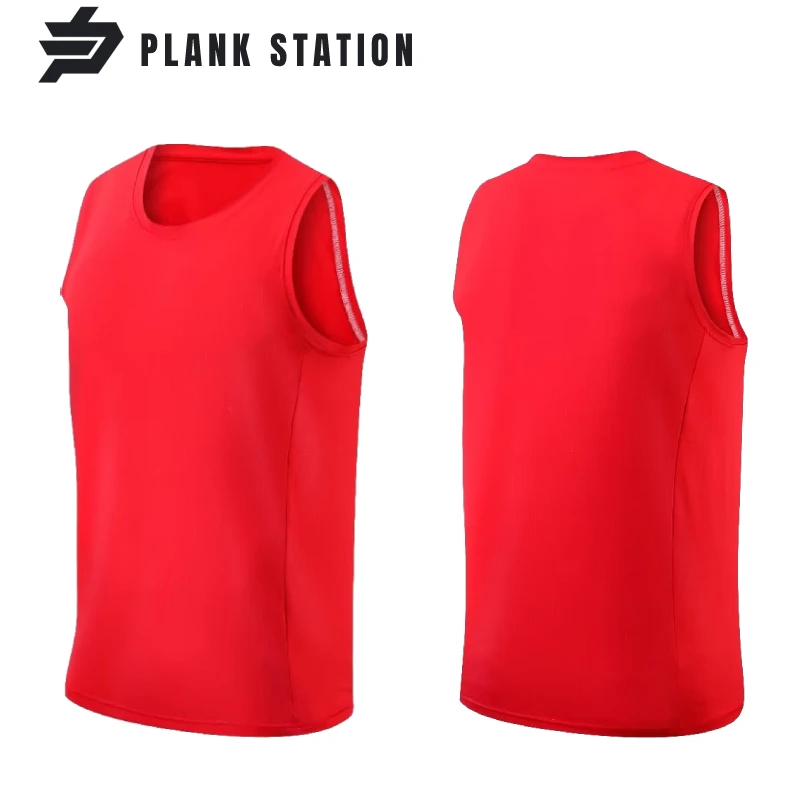 

Men's Tank Top Running Gym Fitness Bodybuilding Unisex Sleevless Sport Shirt Solid Color Breathable