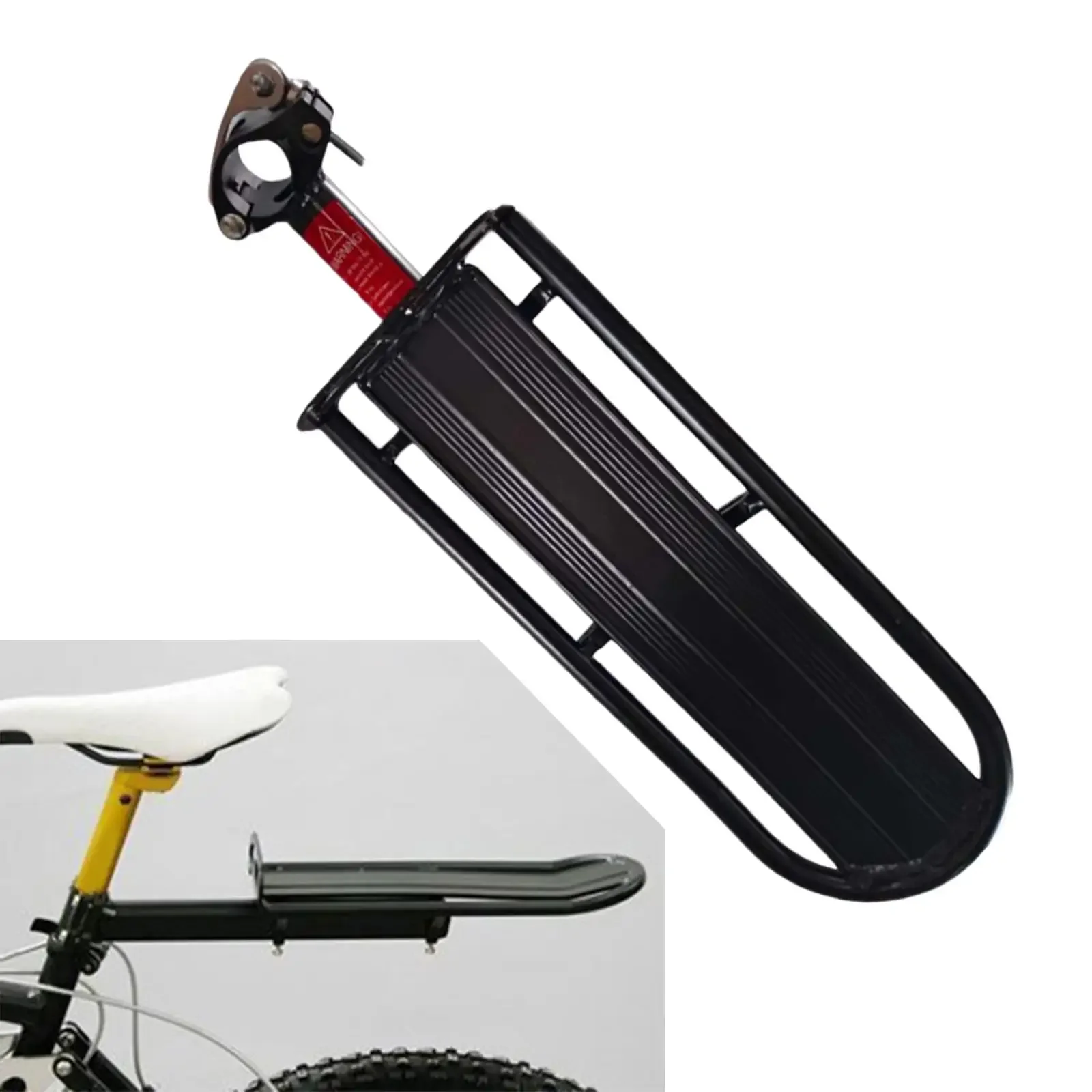 AliExpress SONONIA Aluminum Alloy Bike Rear Rack Cycling MTB Road Bike Cargo Carrier Outdoor Mount Mountain Road Quick Release Accessory