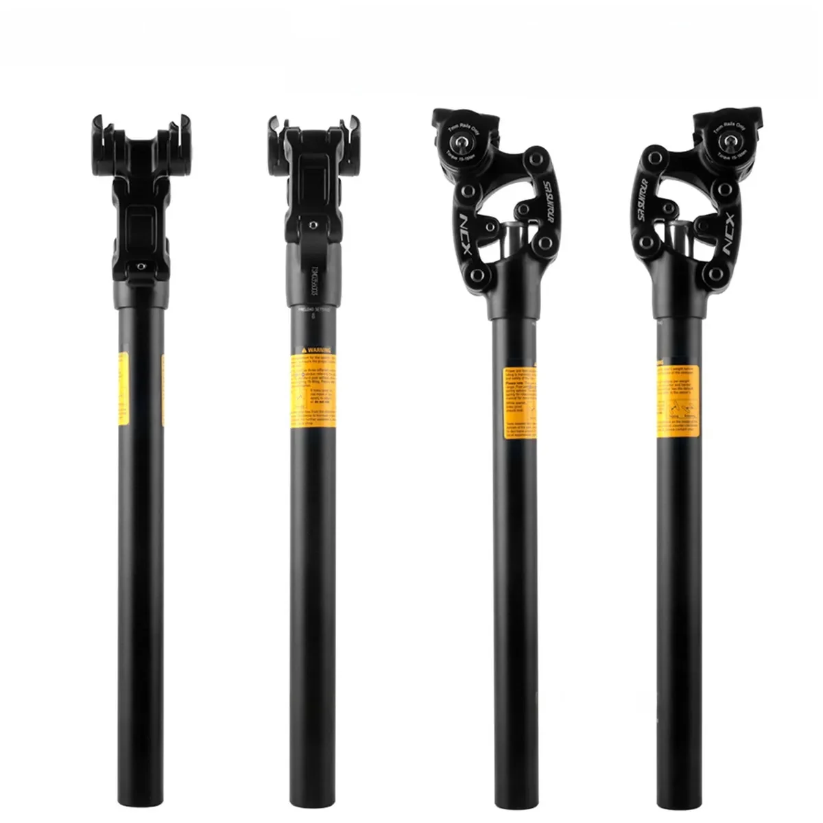 AliExpress Other SR Suntour NCX Bicycle Damping Suspension Seat Post Mountain Bike 50mm Travel 27.2/28.6/30.0/30.4/30.9/31.6/33.9*400mm Seat Tube