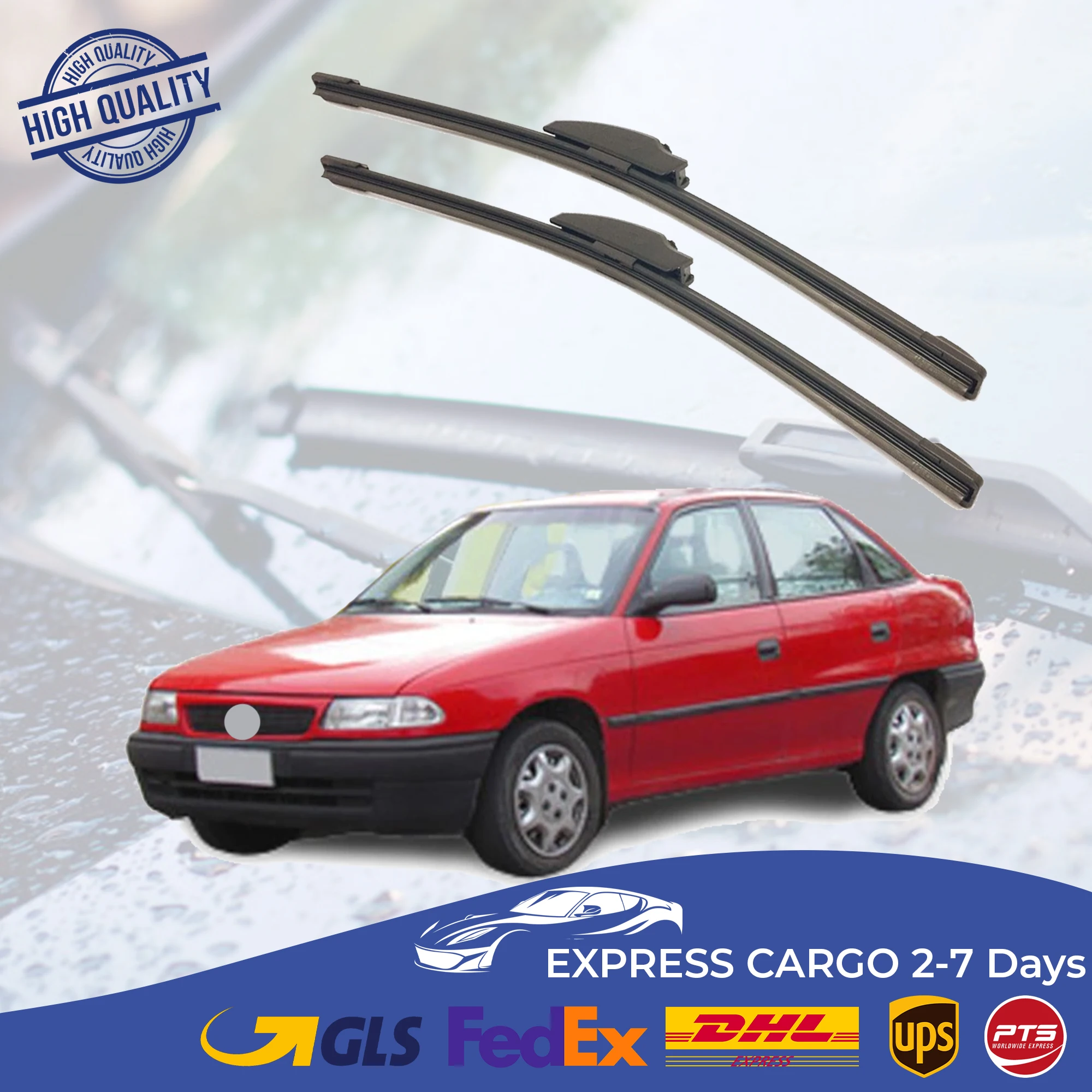 Car Wiper Blade For Vauxhall Opel Astra F (1991-1998) Auto Windscreen Windshield Wipers Blades Window Wash Front