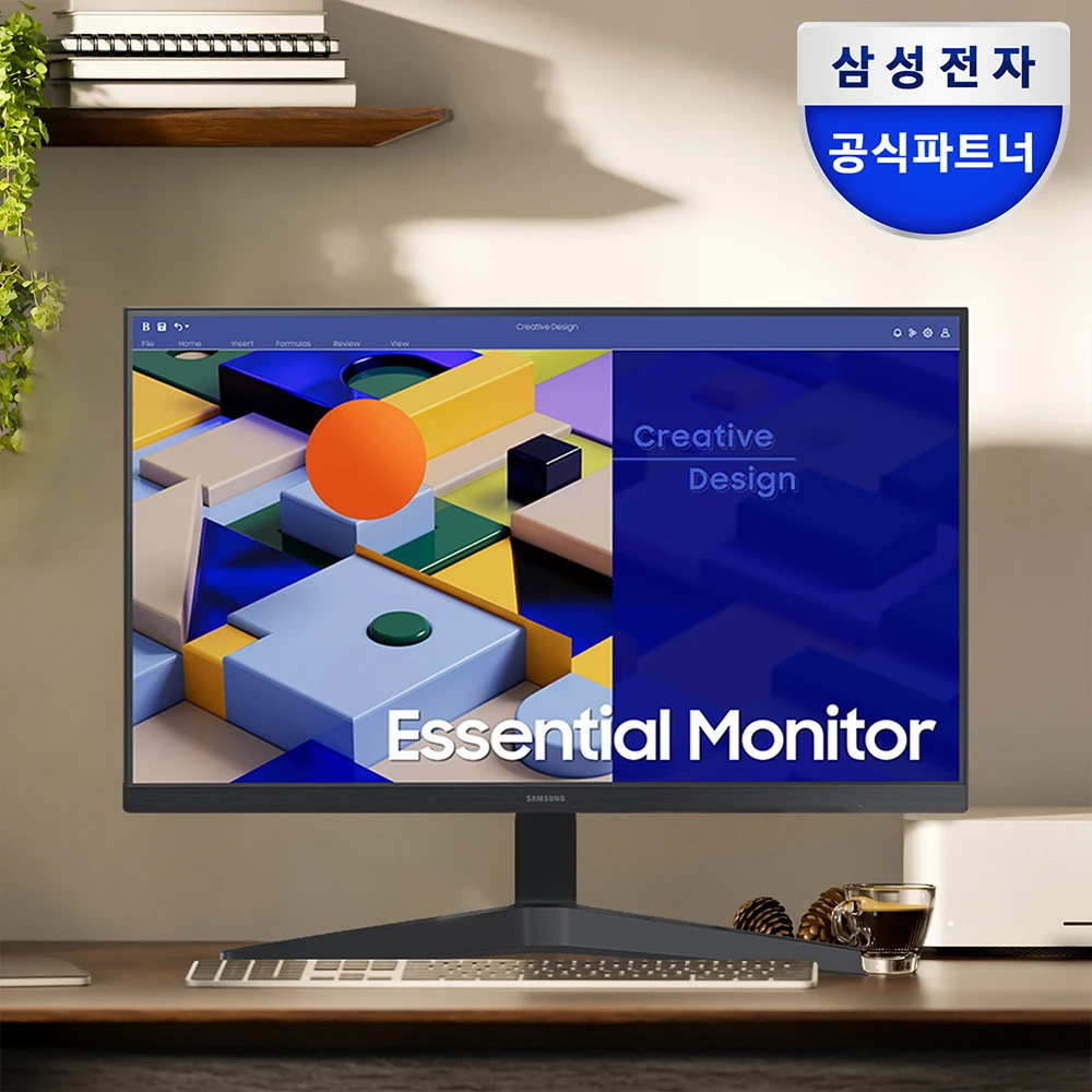 Samsung 27 inch IPS Monitor S27C310 75Hz Bezellis FreeSync Eye Protection