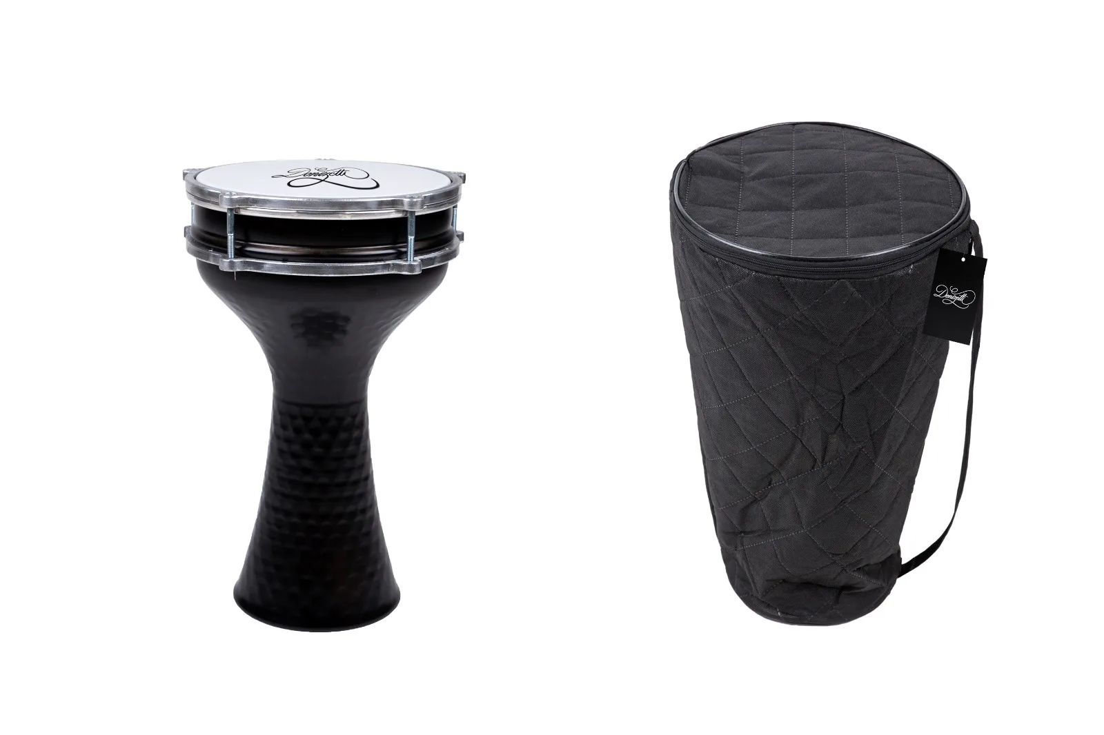 

Turk Design No5 Darbuka Drum Rhythm Batterie Musical and Adjusting Doumbek Original Donizetti Colur Black