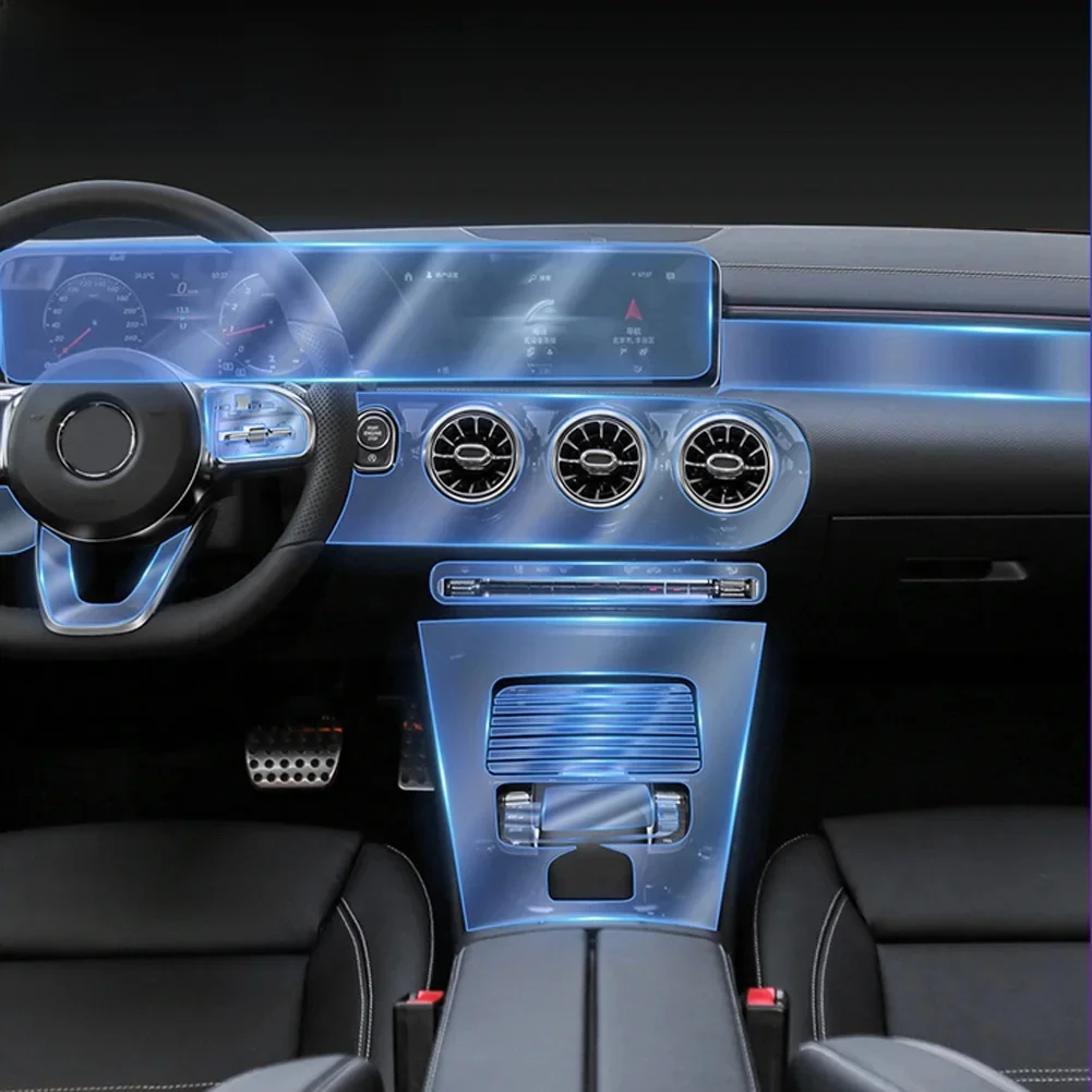 Film de protection en TPU pour écran de Navigation, pour volant de voiture Mercedes Benz CLA classe C118 W118 2020 2021 2022