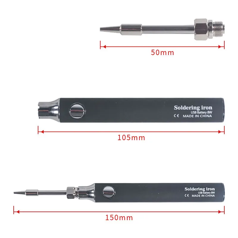 SEQURE P8 Best Battery Soldering Iron 8W Wireless USB Charging Portable Home / Outdoor Repair Tool