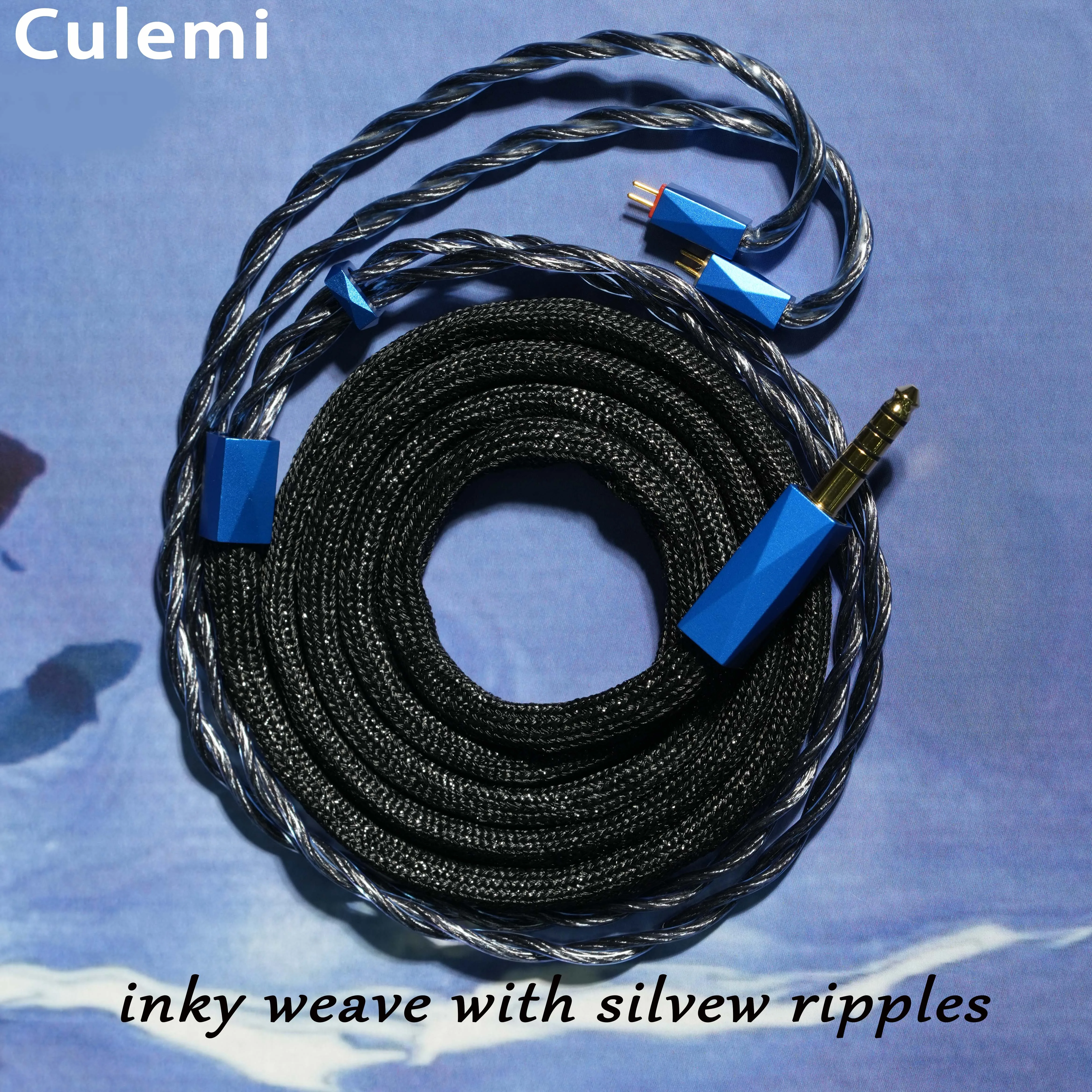 

Кабель для наушников Culemi-QC 4 Core In Ear с разъемами 2.5/3.5/4.4 мм, симметричный MMCX/2PIN, для Sennheiser IE900, IE600, IE800S