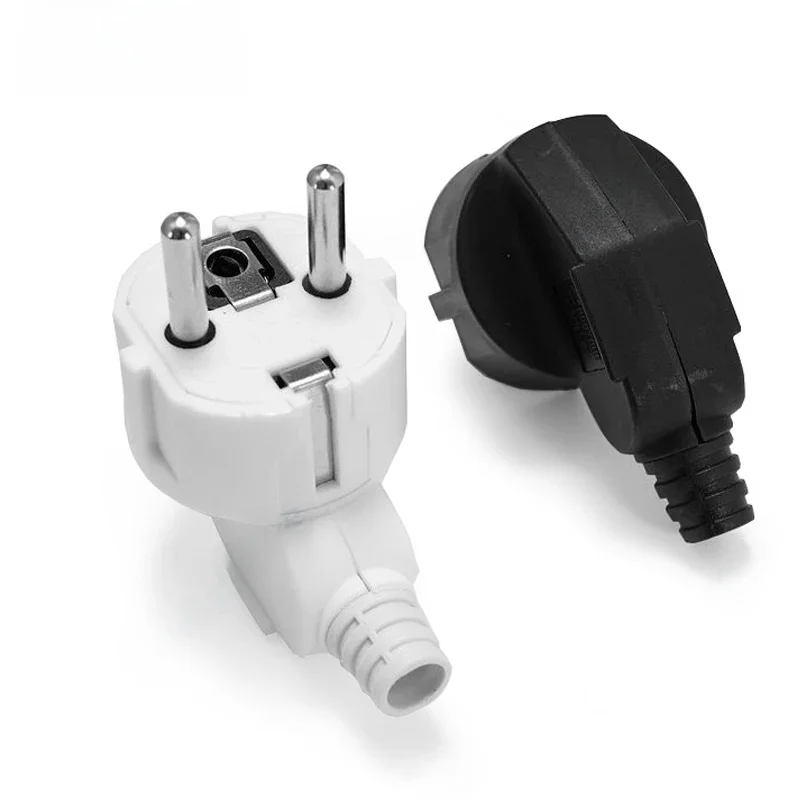 Adaptateur de prise ue de remplacement, 16A mâle, France, corée, allemagne, prises ca, prise murale Schuko Euro rechargeable pour câble d'alimentation