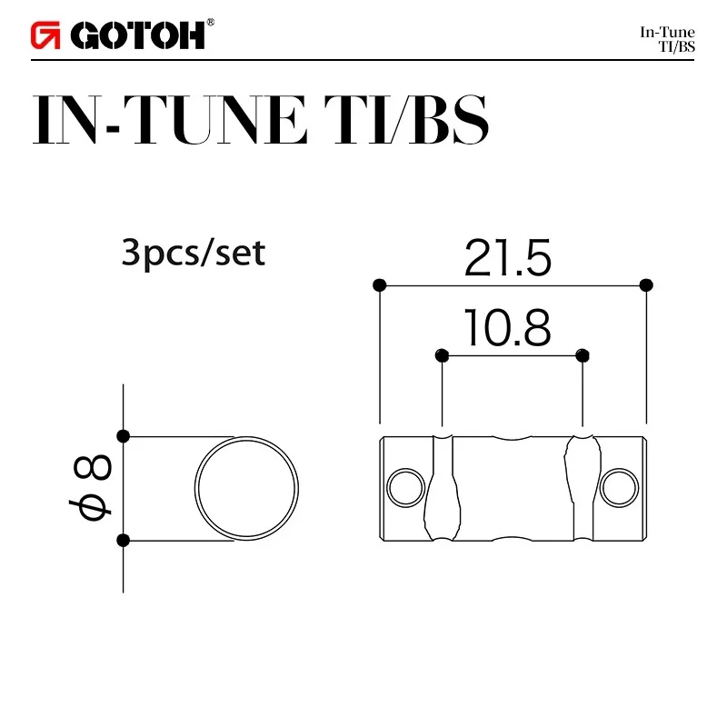 Gotoh In-Tune Compensated Saddles