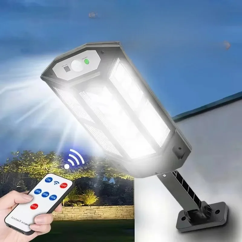 15000LM Bestraling 500 ㎡   Solar Light voor buiten zonlicht bewegingssensor IP65 waterdichte tuin straat muur externe zonnelamp - afbeelding 2