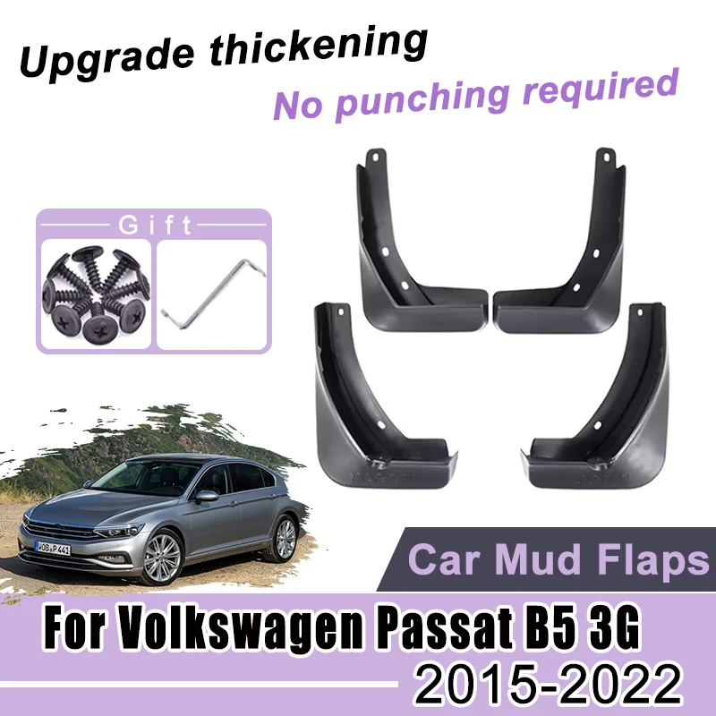 

Mudguard For Volkswagen VW Passat B5 3G 2015~2022 2016 2017 2018 Mud Flaps Guard Splash Flap Mudguards Fender Car Accessories