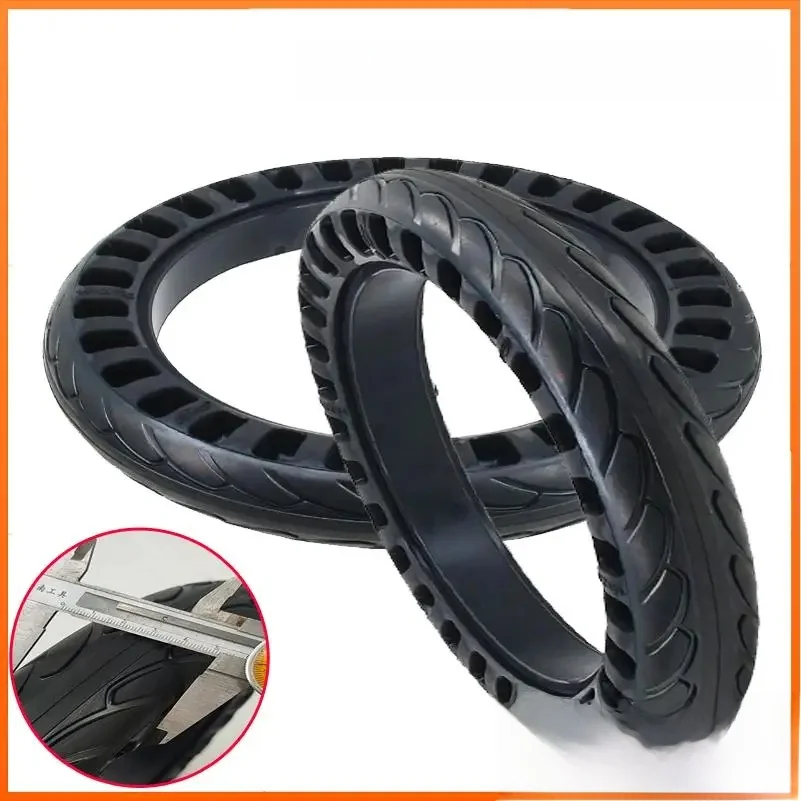 AliExpress NONE 14x2.125 Solid Tire 14 inch Explosion proof Non Inflatable Hollow Double Honeycomb Tire for Electric Bicycle