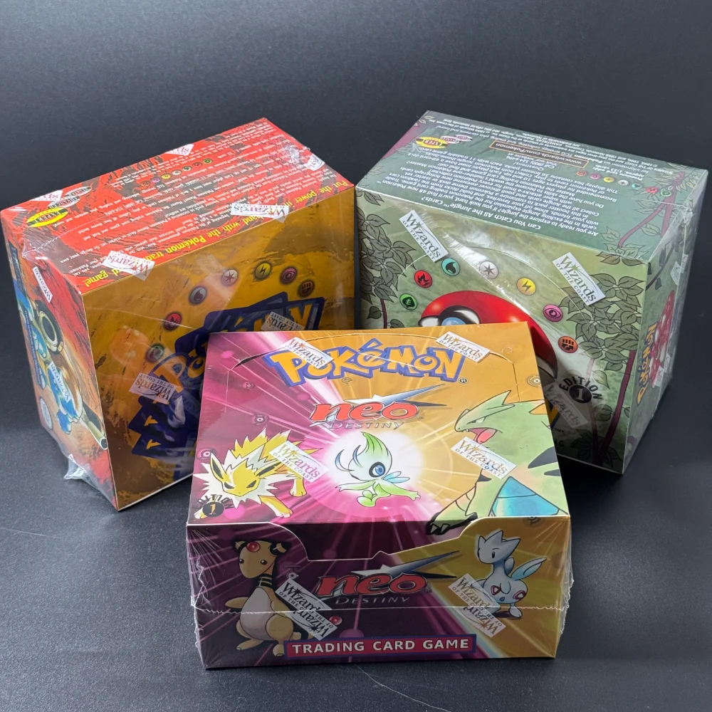 Pokémon Neo Destiny Booster Box 1st Edition 2002 WOTC English