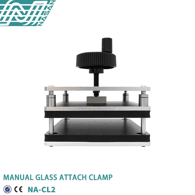 NASAN NA-CL2 Manual Glass Attach Clamp For Mobile Phone Repair LCD Screen Holder Universal Adjustable Clamping Fixture