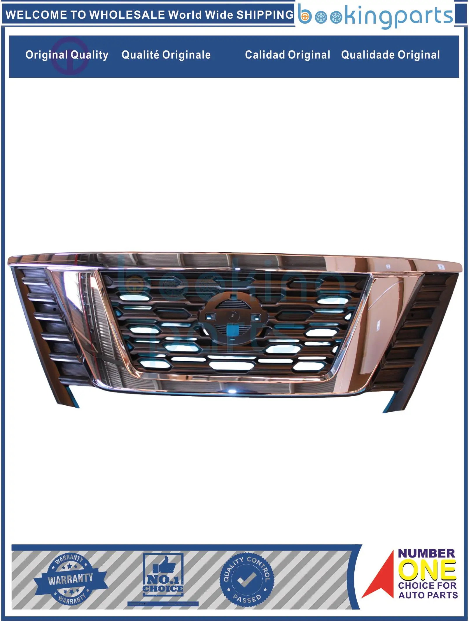 

Grille For NISSAN NV350 19 -[NARROW BODY 1695]