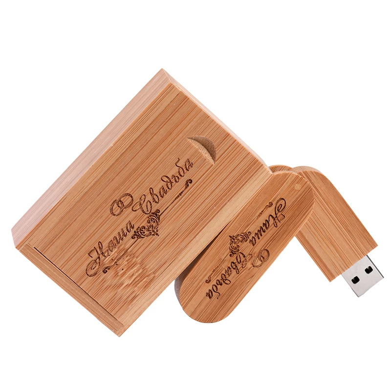 هدايا الزفاف خشبية 64 جيجابايت فلاش حملة محرك USB بشعار مخصص مجاني 2.0 32 جيجابايت القلم محرك القيقب 16 جيجابايت ذاكرة عصا الخيزران 8 جيجابايت U القرص 4 جيجابايت