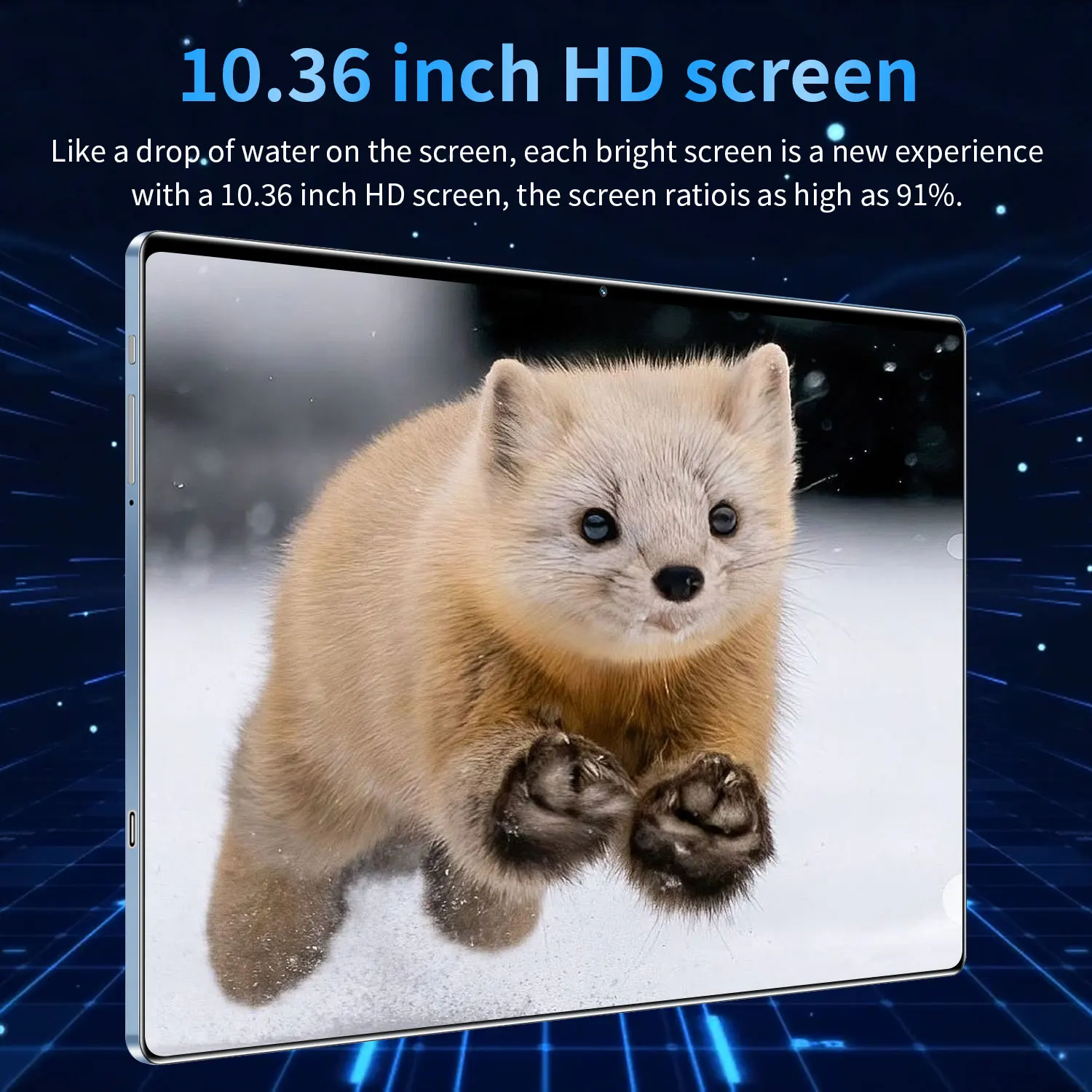 Immagine 3: 2025 nuovo Tablet originale da 10.36 pollici 16GB Ram 1TB Rom Android13.0 Dual SIM 10 Core 12000mAh Bluetooth WIFI 5G Tablet PC di rete