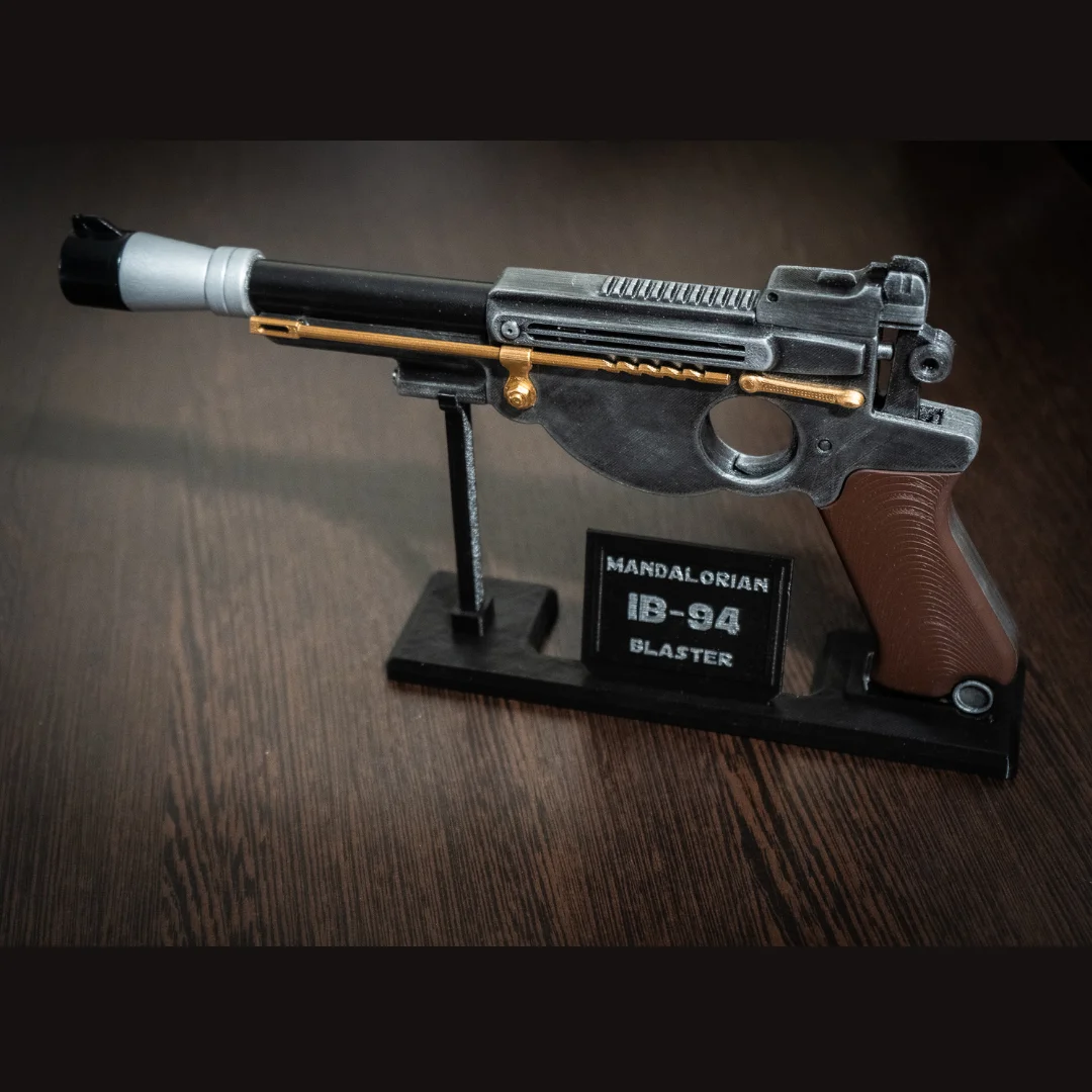 El Bláster IB-94 del Mandaloriano: Una Réplica Fiel para Cosplayers y Entusiastas de Star Wars