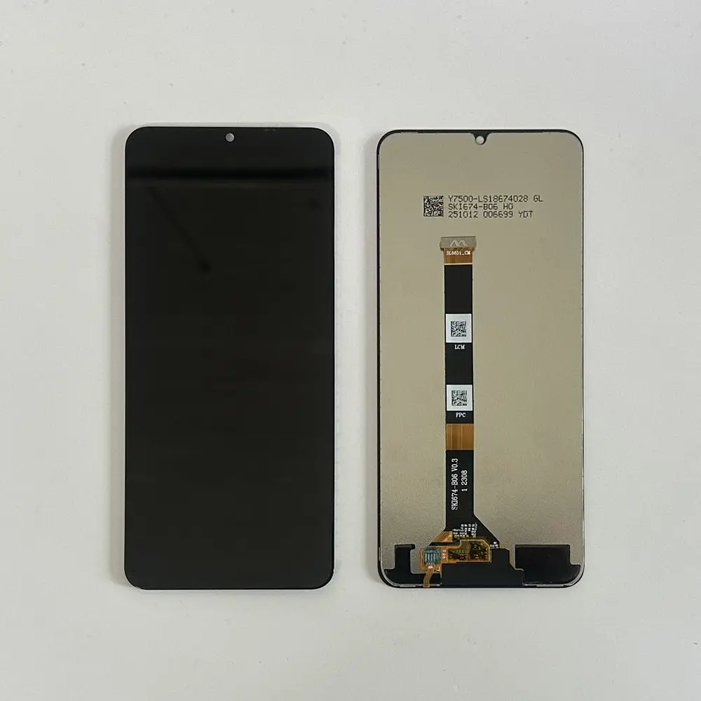For OPPO Realme C51 RMX3830 LCD With Frame C53 RMX3760 LCD Display Screen Narzo N53 RMX3761 LCD Touch Digitizer Assembly Note 50