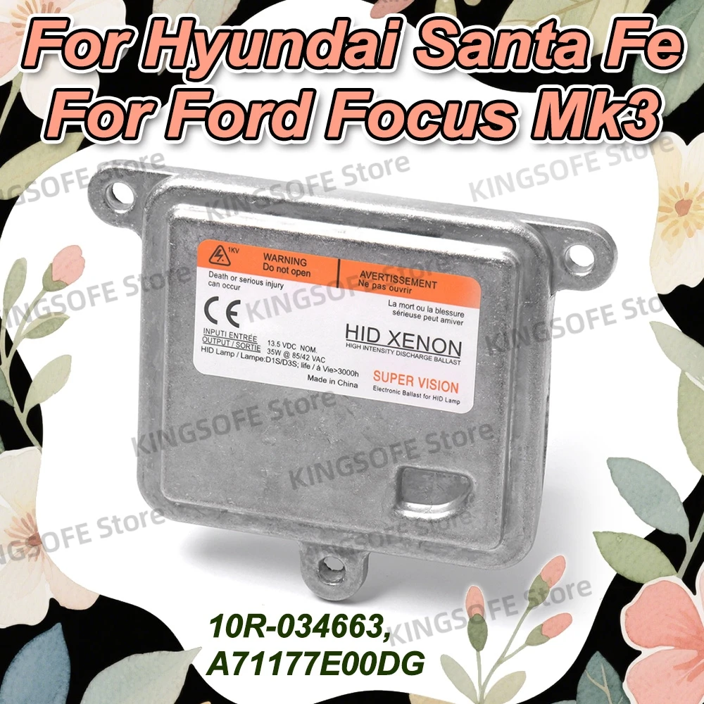 

Для Hyundai Santa Fe Для Ford Focus Mk3 Tesla S Jaguar XF LandRover Range Rover Evoque Xenon HID Балласт фар 10R-034663