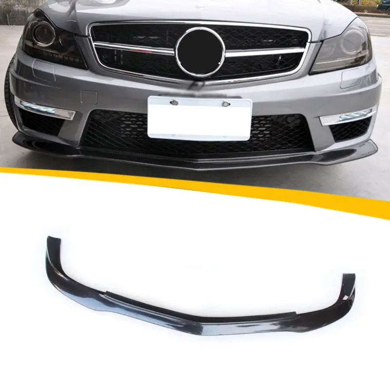 Customize Carbon Fiber Bump Front Lips For benz C63 C65 W203 W204 W205 2019 2020 2022,100% TESTED WELL