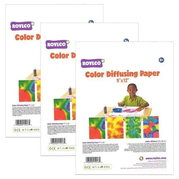 

Color Diffusing Paper, 9in. x 12in., 150PK