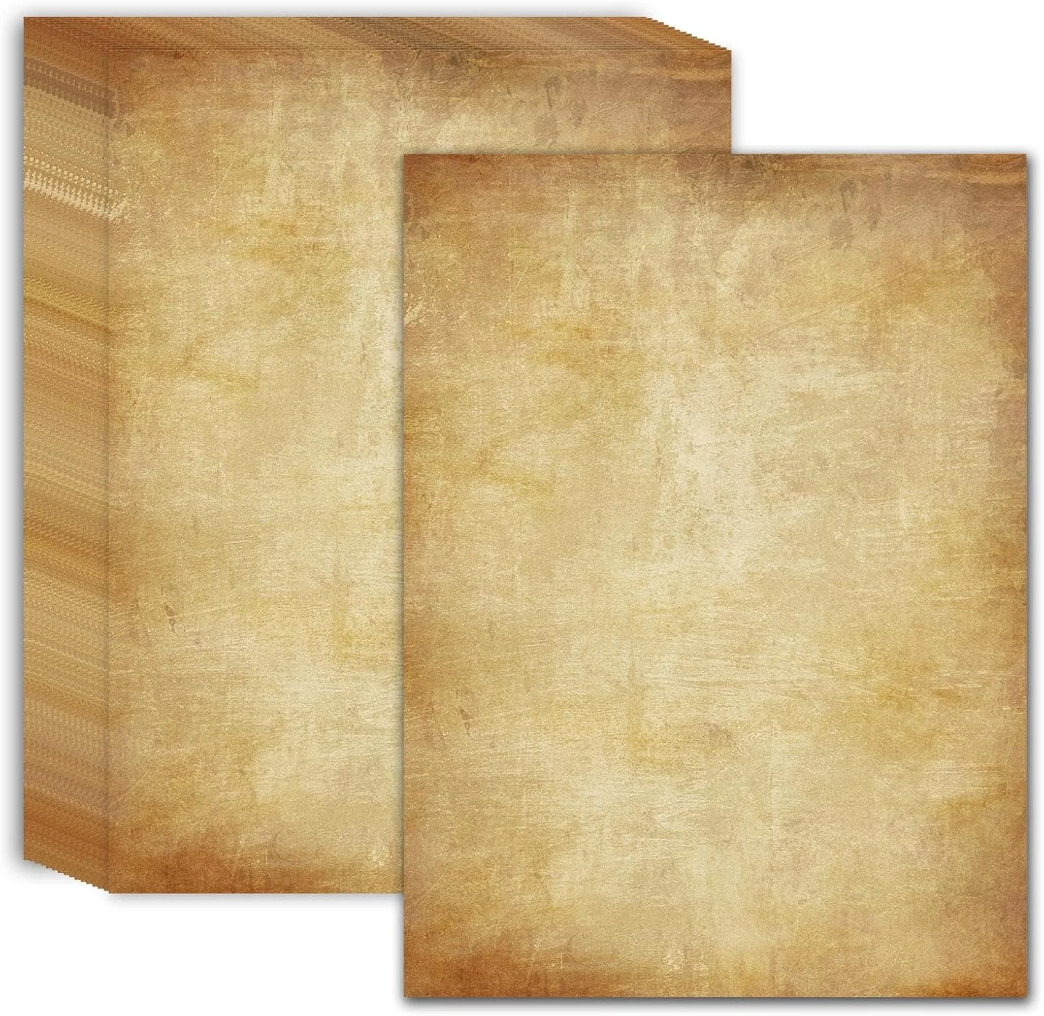 Image of Vintage-Briefpapier, 25 Blatt, 8,5 x 11 Zoll (ca. 21,6 cm x 27,9 cm) Briefpapierformat