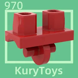 Kury-piezas de bloques de construcción para la parte del cuerpo y las caderas, Juguetes DIY MOC para 970 #10 piezas