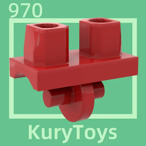 Kury Toys пластиковые блоки для сборки, 100 шт - развивающий конструктор — изображение продукта