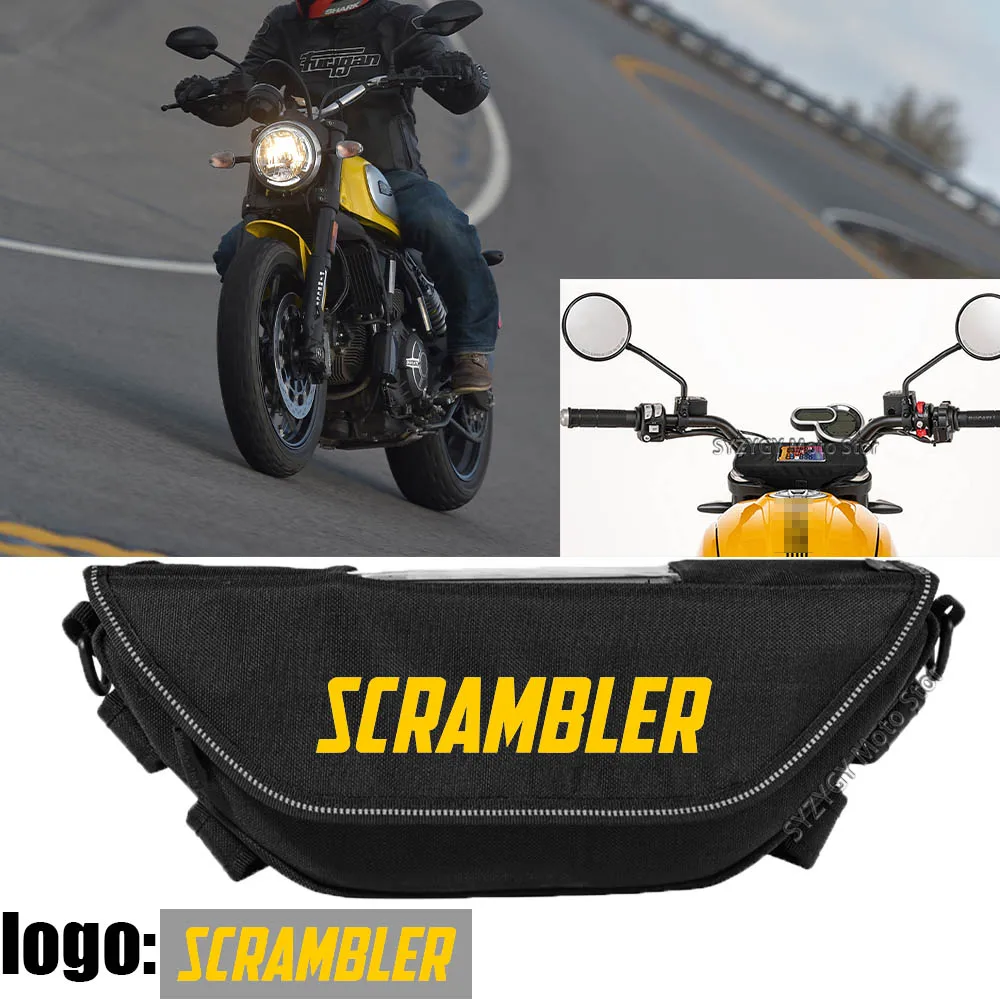 

For Ducati Scrambler Desert sceo 1100 Motorcycle accessories tools bag Waterproof And Dustproof Convenient travel handlebar bag