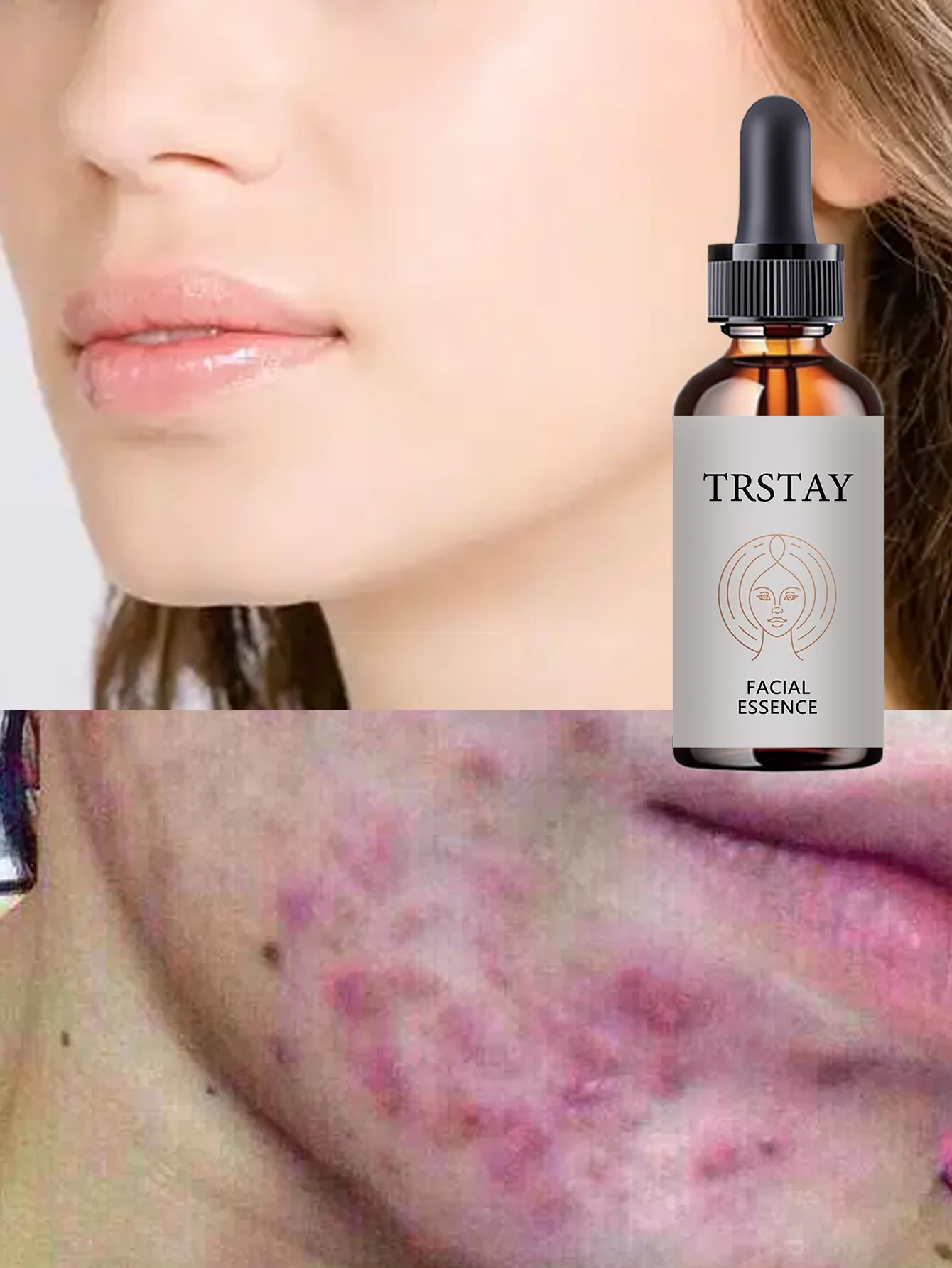 Hydrating Facial Oil Quick Absorption No Shine Lightweight Non Greasy Formula for All Skin Types Deep Moisturizing Serum with Na - Image 3