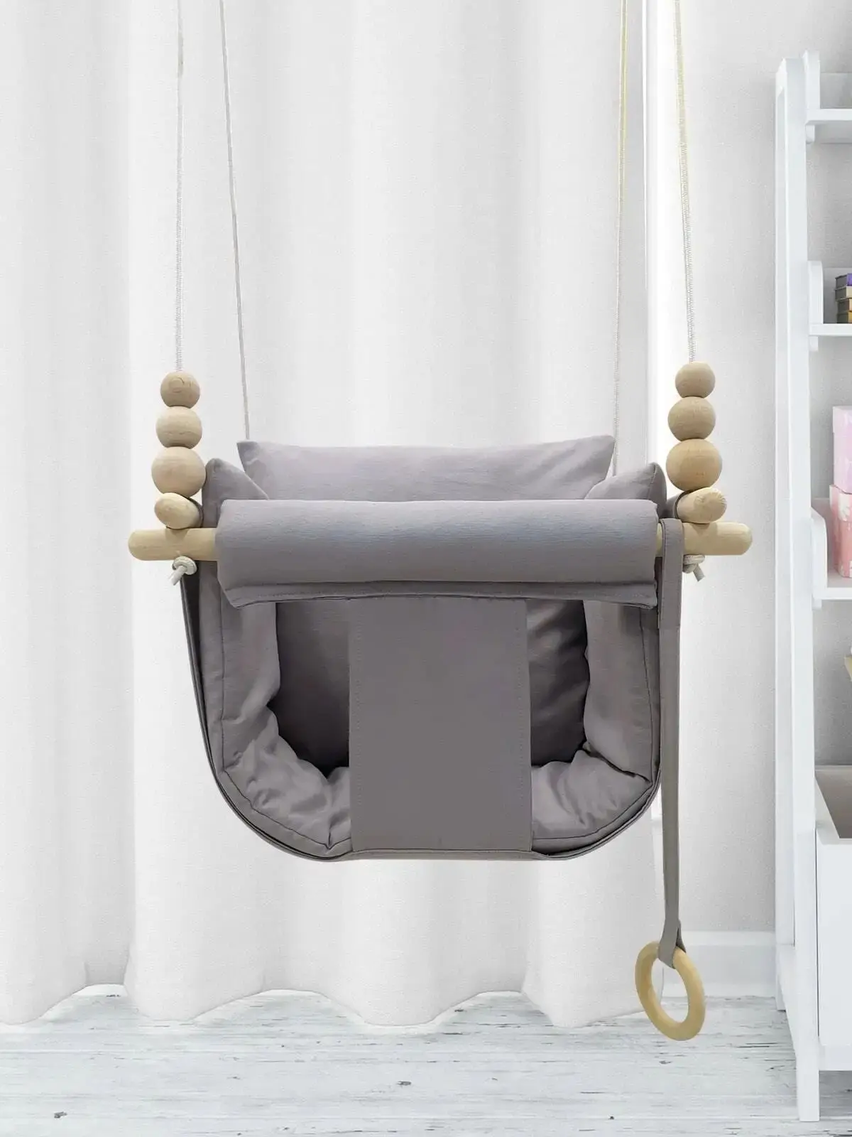 New Season Baby Swing Ceilling Hanging Baby Hammock Chair Hanging Swing Baby Toys 50 Kg Capacity Child Rocking Canvas Seat Duck